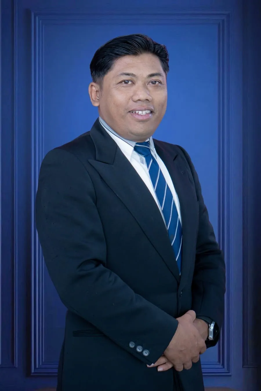 Portrait of Sutinnarto, S.I.Kom., M.I.Kom